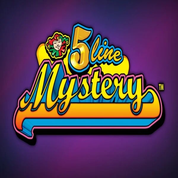 5 Line Mystery slot logo by Eurocoin Interactive at Ozwin Casino