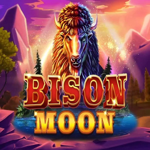 Slots logo of Bison Moon from Northern Lights Gaming at Ozwin Casino