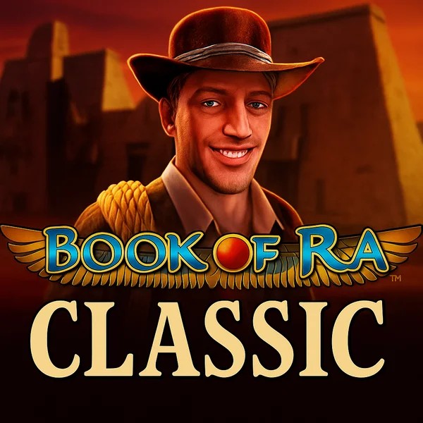 Book of Ra Classic by Novomatic, showcased at ozwincasinos-es.com – game logo