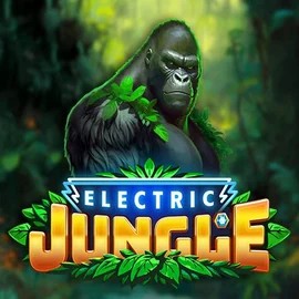 Electric Jungle slot logo by Atomic Slot Lab at Ozwin Casino