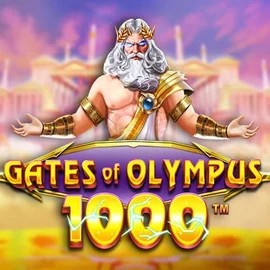 Official Slots logo: Gates of Olympus 1000 by Pragmatic Play at Ozwin Casino