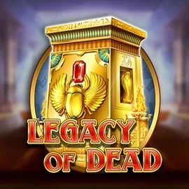 Official Slots logo: Legacy of Dead by Play'n GO at Ozwin Casino