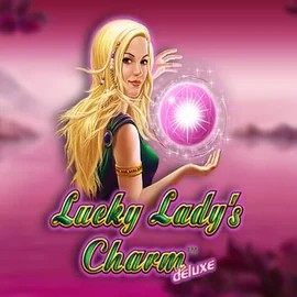 Official Slots logo: Lucky Ladys Charm Deluxe by Greentube at Ozwin Casino