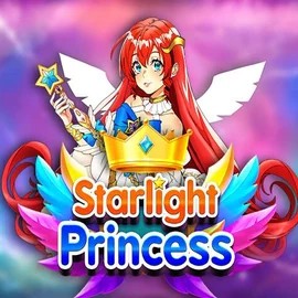 Starlight Princess online game logo by Pragmatic Play on ozwincasinos-es.com